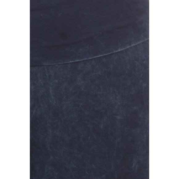 Mineral washed bootcut - Wide fold-over waistband - Picture 6 of 6